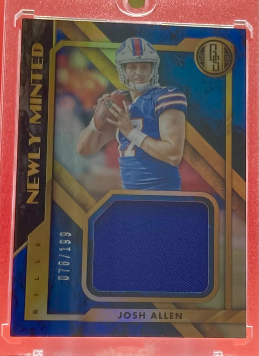 Josh Allen - 2018 PANINI GOLD STANDARD NEWLY MINTED /199 #5