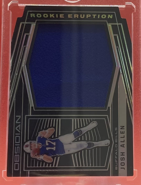 Josh Allen - 2018 PANINI OBSIDIAN ROOKIE ERUPTION RELICS /100 #RE-39