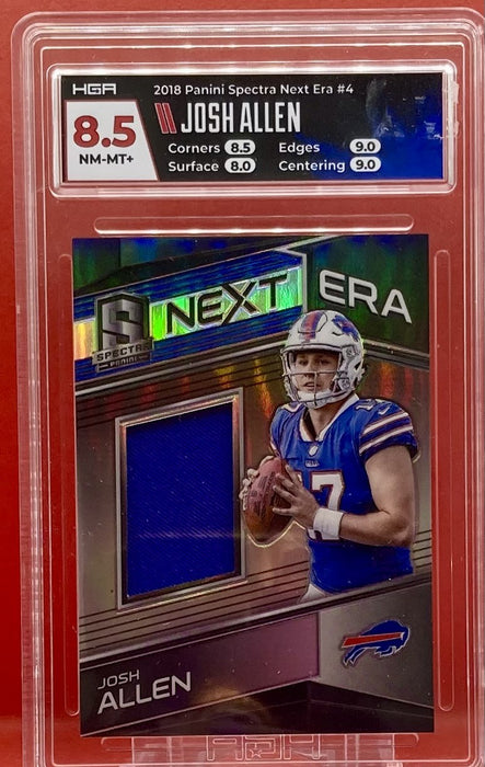 Josh Allen - 2018 PANINI SPECTRA NEXT ERA #4 HGA 8.5 NM-MT+