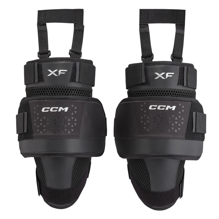 CCM XF GOALIE KNEE PADS - SR BLK OSFA