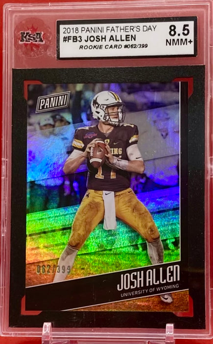 Josh Allen - 2018 PANINI FATHERS DAY /399 #FB3 KSA 8.5 NMM+