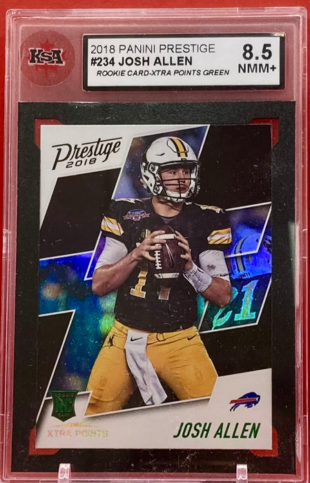 Josh Allen - 2018 PANINI PRESTIGE XTRA POINTS-GREEN #234 KSA 8.5 NMM+