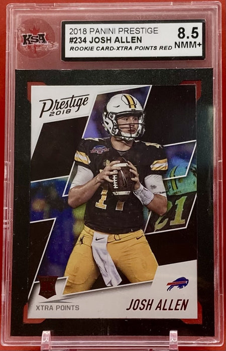 Josh Allen - 2018 PANINI PRESTIGE XTRA POINTS-RED #234 KSA 8.5 NMM+