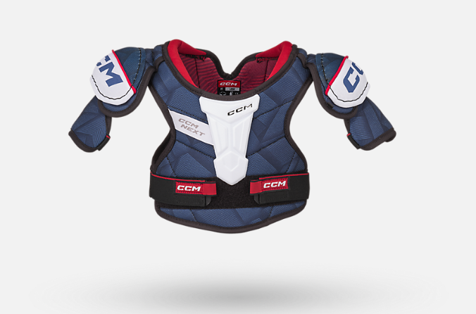 CCM NEXT SHOULDER PADS SR