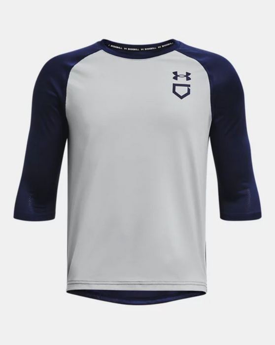 UA B UTIL 3/4 PRFMNCE SHIRT