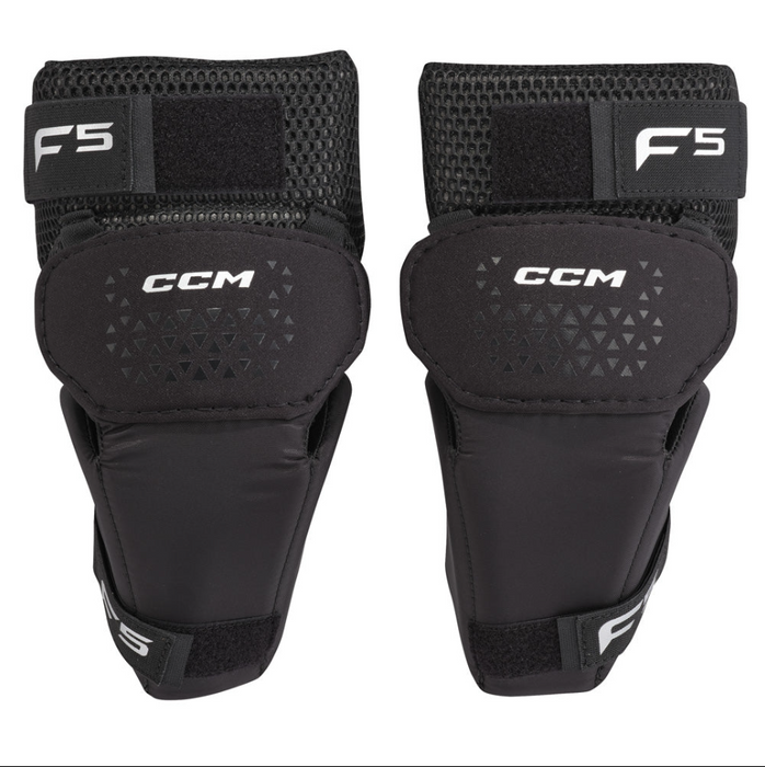 CCM F5 GOALIE KNEE PADS - INT BLK