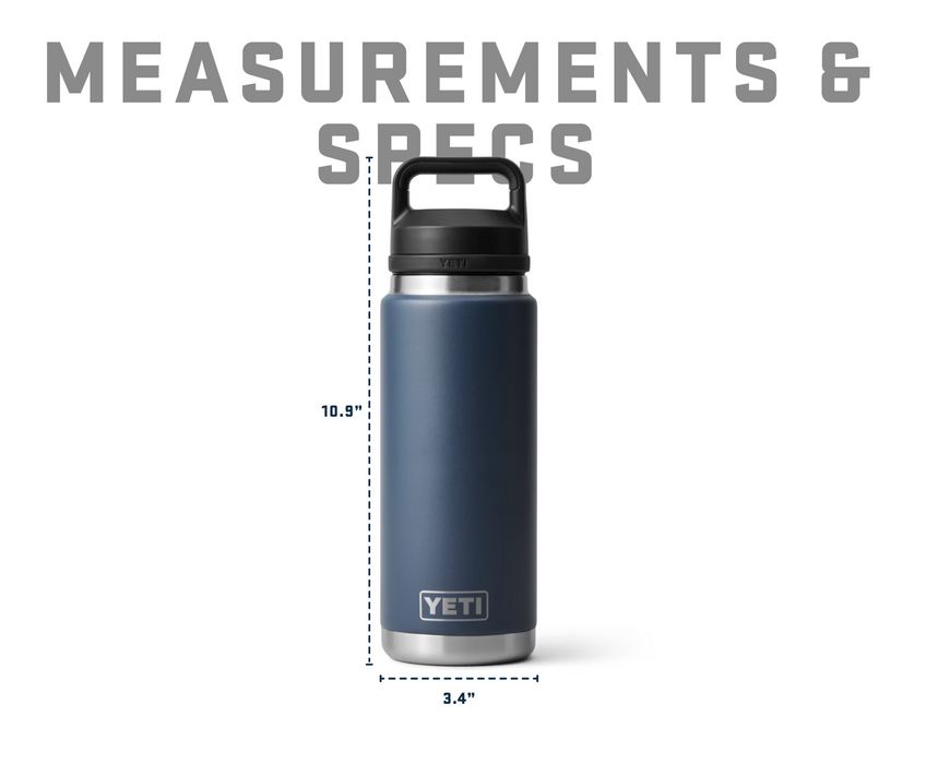 YETI RAMBLER 26oz BOTTLE CHUG