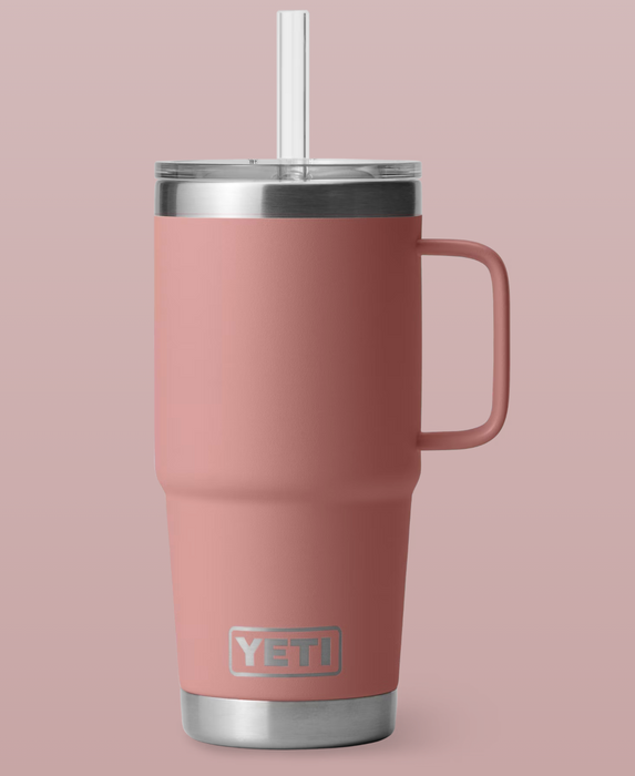 YETI RAMBLER 25oz STRAW MUG