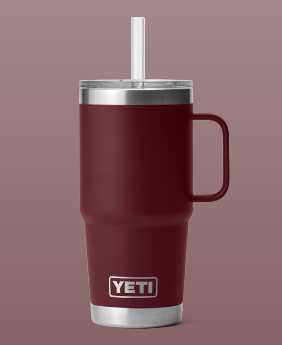 YETI RAMBLER 25oz STRAW MUG