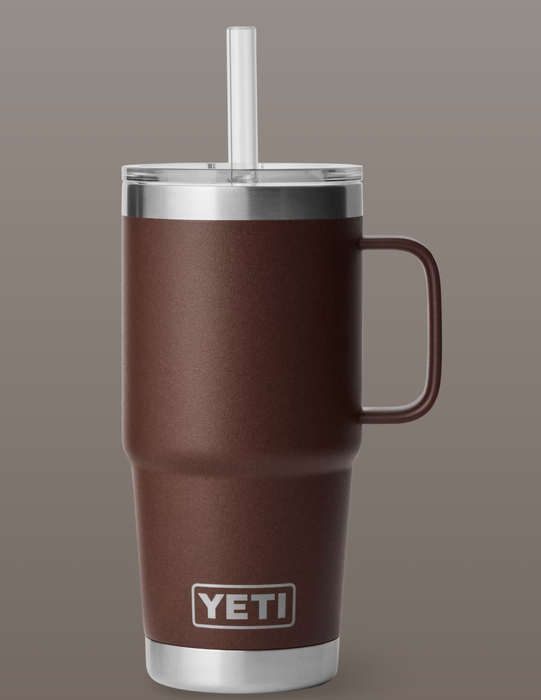 YETI RAMBLER 25oz STRAW MUG