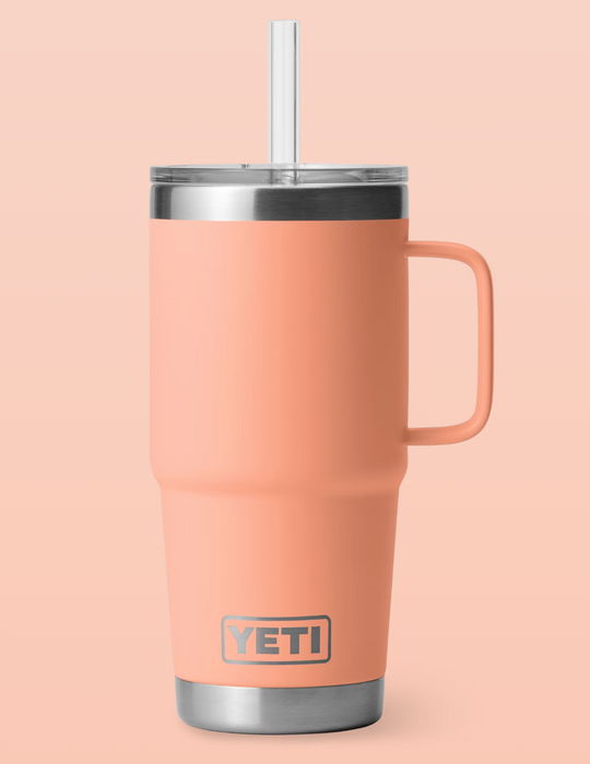 YETI RAMBLER 25oz STRAW MUG