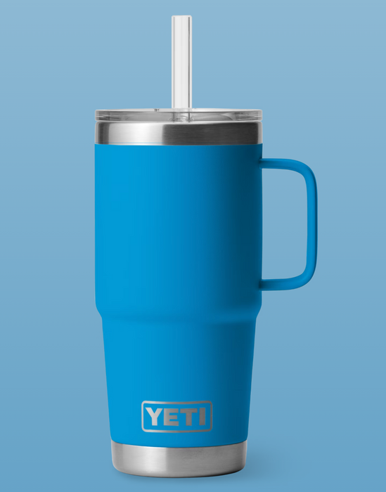 YETI RAMBLER 25oz STRAW MUG