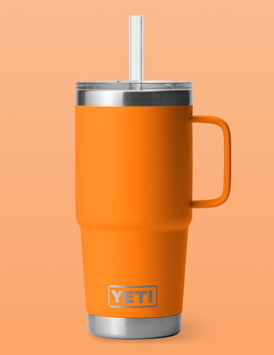 YETI RAMBLER 25oz STRAW MUG