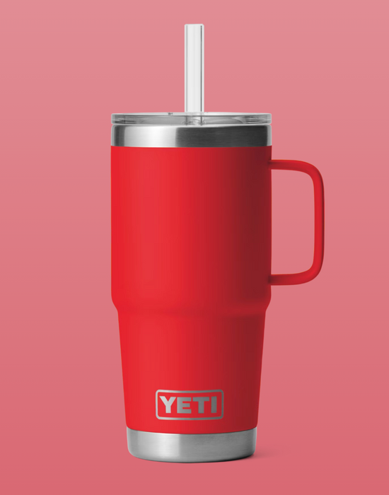 YETI RAMBLER 25oz STRAW MUG