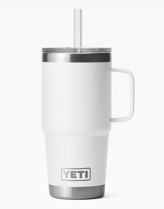 YETI RAMBLER 25oz STRAW MUG