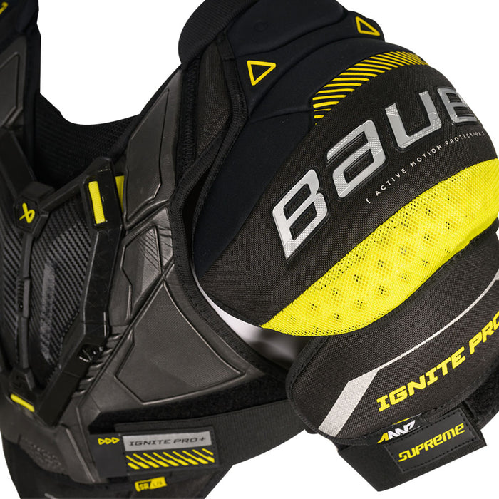 S23 BAUER SUPREME IGNITE PRO+ SHOULDER PADS INT