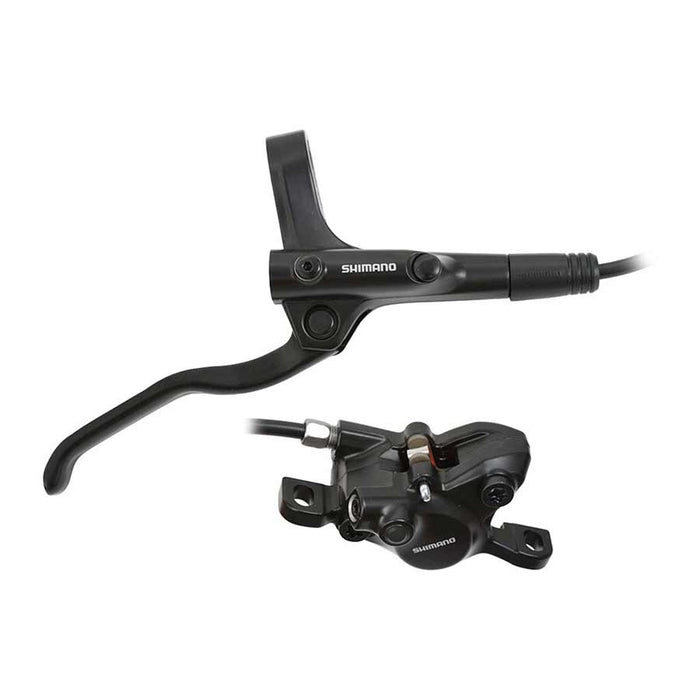 DISC BRAKE ASSEMBLED SET, BL-MT200(R), BR-MT200(R), BLACK, W/O ADAPTER, RESIN PAD (W/O FIN), SM-BH59-SS 1700 MM BLACK