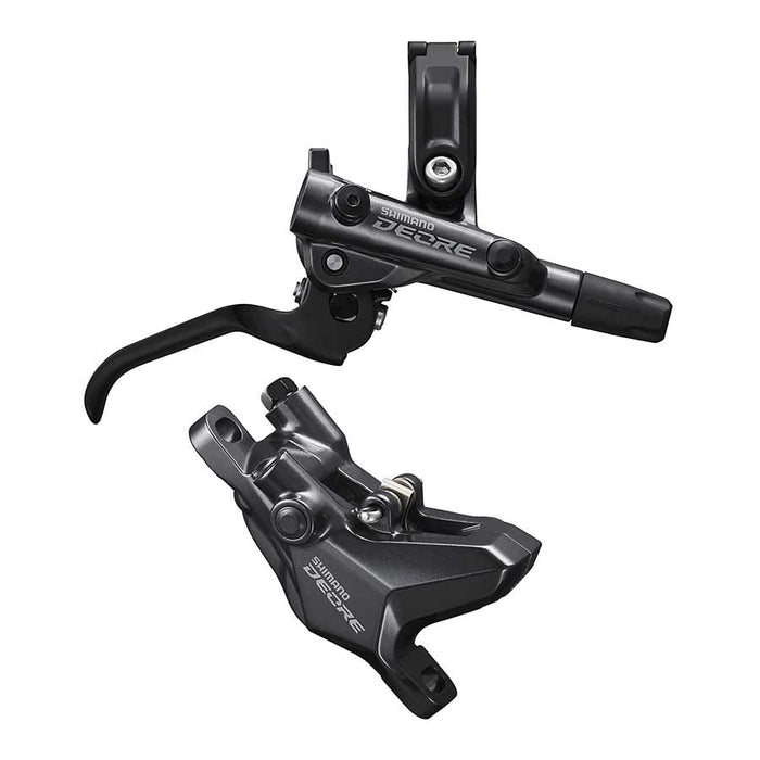 DISC BRAKE ASSEMBLED SET/J-kit  DEORE  BL-M6100(R)  BR-M6100(R)  W/O ADAPTER  METAL PAD (W/O FIN)  1700MM HOSE (SM-BH90-SS BLACK)  W/CONNECTER INSERT