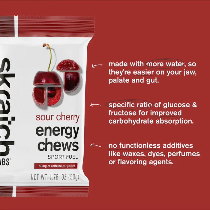 SKRATCH LABS - SPORT ENERGY CHEWS  single