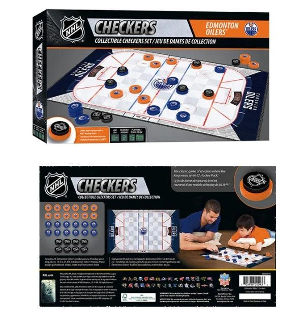 NHL CHECKERS BOARD GAME