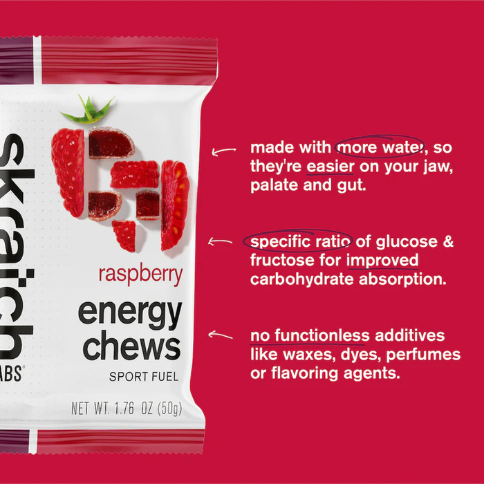 SKRATCH LABS - SPORT ENERGY CHEWS  single