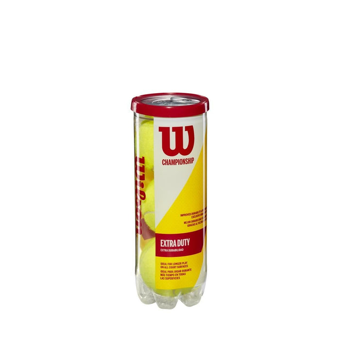 WILSON CHAMP XD TENNIS BALL CAN OF 3