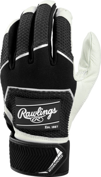 RAWLINGS WORKHORSE PRO BATTING GLOVES YTH