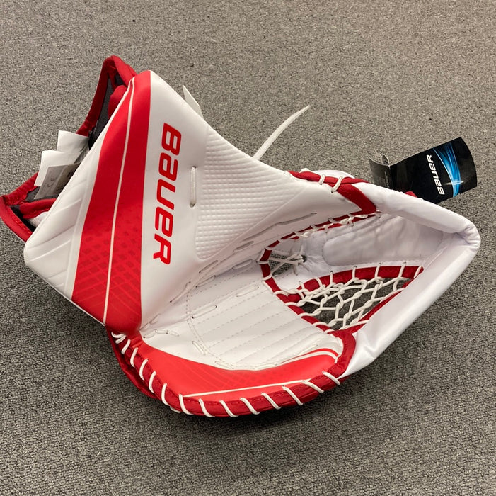 Bauer 1X Catcher Intermediate White/Red